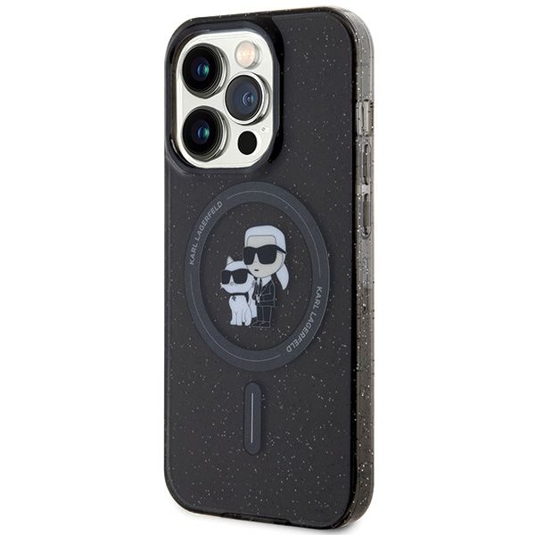 Etui Karl Lagerfeld do iPhone 15 Pro, Czarny, MagSafe zdjęcie 2