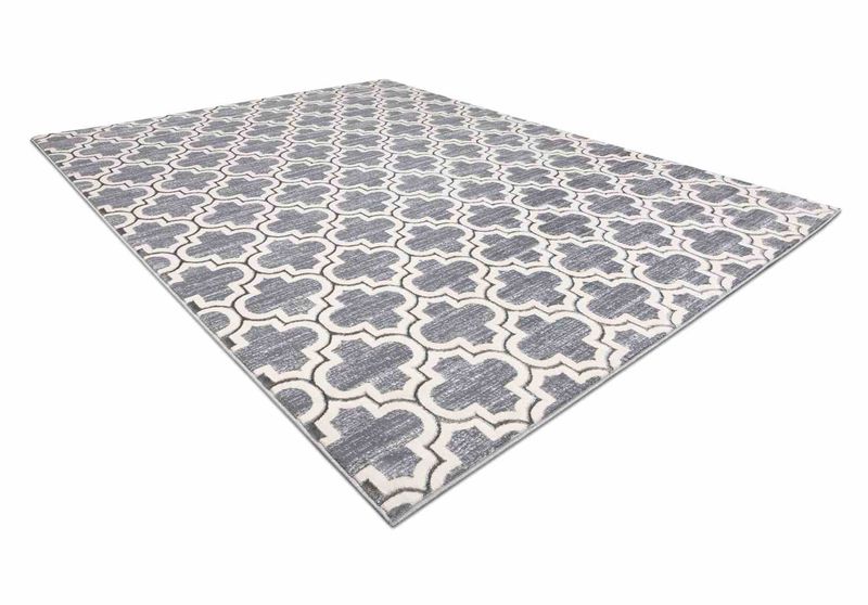 RUG/LU/IONA/CLOVER/GREY+CREAM/120x170 zdjęcie 4