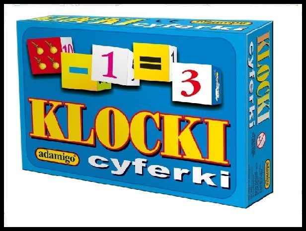 ADAMIGO 3815 Klocki Cyferki zdjęcie 1