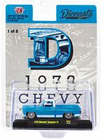 M2 MACHINES 1973 CHEVROLET CHEYENNE 10 Bright 1:64