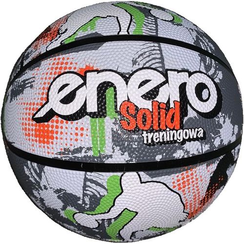 PIŁKA DO KOSZYKÓWKI ENERO SOLID SZARO BIAŁA R.7 na Arena.pl