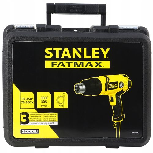 Opalarka 2000W 50-600°C walizka Stanley FME670K na Arena.pl