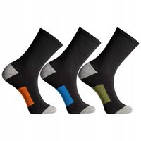 Skarpetki Męskie Bawełniane Gładkie Skarpety Długie MORAJ 3-PARY 39-42