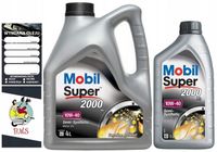 Olej PÓŁSYNTETYK Mobil Super 2000 10W40 10w-40 5L