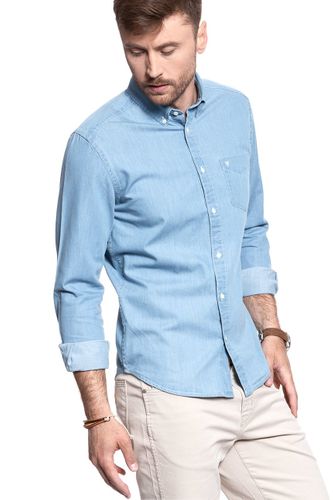WRANGLER L/S 1PKT BUTTON-DOWN LIGHT INDIGO W58838S4E M na Arena.pl