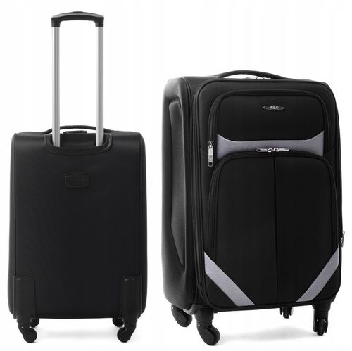 RGL ŚREDNIA WALIZKA PODRÓŻNA XL 4 KÓŁKACH BAGAŻ MATERIAŁOWA MIĘKKA na Arena.pl