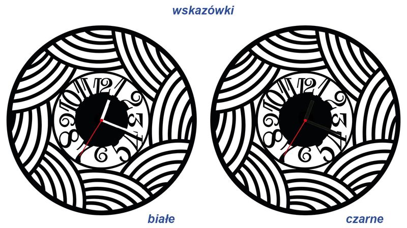 ZEGAR ŚCIENNY RETRO 58cm XXL 89.11 zdjęcie 3