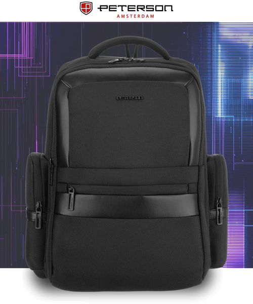 plecak ptn hy243-7062 black zdjęcie 3