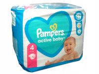 Pieluchy Pampers Active Baby 4 (9-14kg) - 76szt