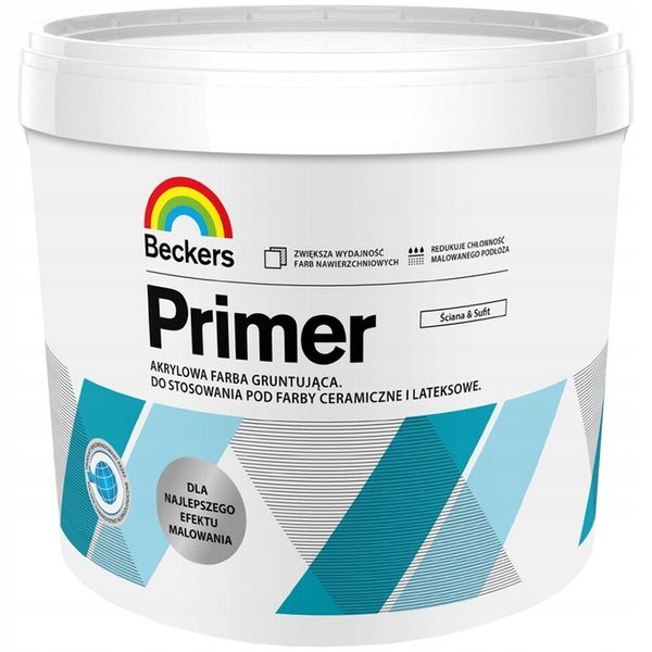 Beckers Designer Primer Grunt farba gruntująca 10L zdjęcie 3