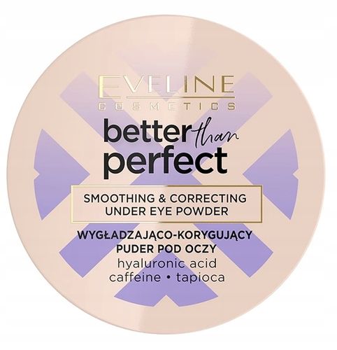 Puder wygładzająco korygujący pod oczy hialuronowy eveline better perfect na Arena.pl