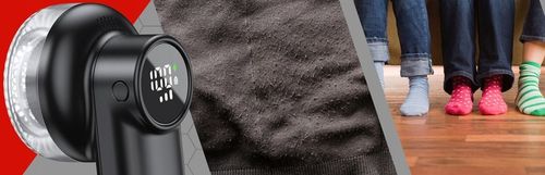 GOLARKA DO UBRAŃ TKANIN SWETRÓW MOCNA AKUMULATOROWA USB-C 3 TRYBY 6 na Arena.pl