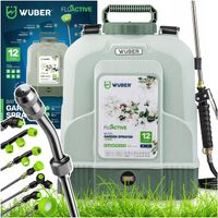 AKUMULATOROWY OPRYSKIWACZ OGRODOWY ELEKTRYCZNY PLECAKOWY 12L ZESTAW WUBER
