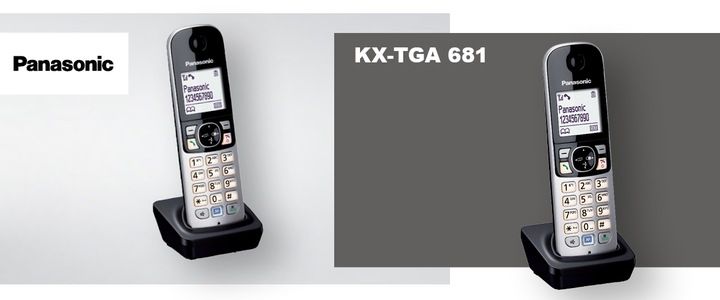 Panasonic Słuchawka do telefonu KX-TGA681FXB zdjęcie 2