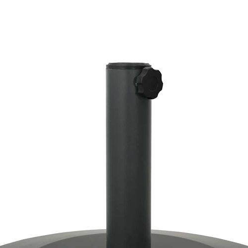 Podstawa do parasola na zewnątrz ciemno szary 48 x 48 x 32 cm na Arena.pl