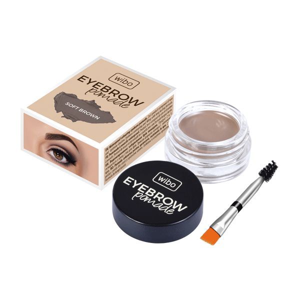 WIBO POMADA DO BRWI EYEBROW POMADE SOFT BROWN zdjęcie 1