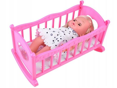 Zestaw lalka interaktywna wózek krzesełko ZA4286 na Arena.pl