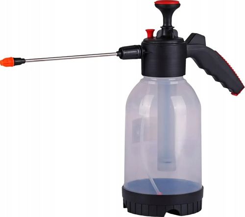 Opryskiwacz ciśnieniowy ogrodowy ręczny 2l z zaworem 2 dysze Schmith na Arena.pl