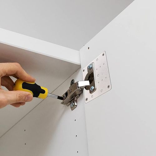 30x PŁYTKA DO NAPRAWY WYRWANYCH ZAWIASÓW MEBLOWYCH SZAFEK ZESTAW na Arena.pl