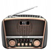 RADIO KUCHENNE PRZENOŚNE BLUETOOTH AKUMULATOR FM USB AUX SD MP3 MINI