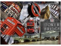 50X70CM LONDYN OBRAZ POKOJU DREWNINE