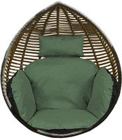 PODUSZKA na KOKON OGRODOWY WISZĄCY FOTEL BOCIANIE GNIAZDO HUŚTAWKĘ MIĘKKA