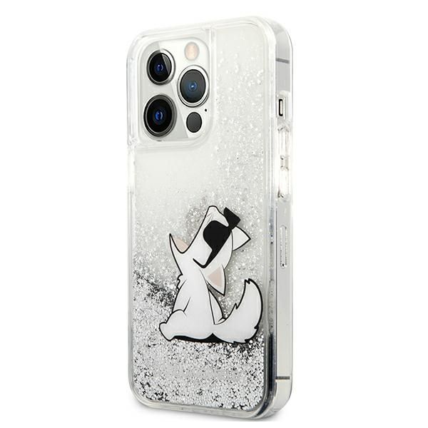 Etui Karl Lagerfeld do iPhone 13 Pro Max, Srebrny zdjęcie 2
