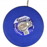 Miara zwijana GEKO G01473 30 m taśma PVC fiberglass miernicza cm