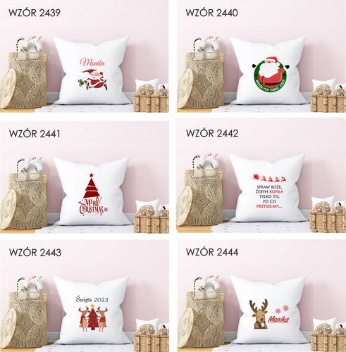 Poduszka z imieniem PREZENT ŚWIĄTECZNY ŚWIĘTA na Arena.pl