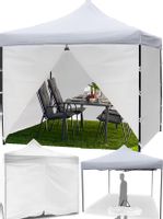 Namiot Ogrodowy Pawilon Handlowy 3x3 M BIAŁY 4 ściany