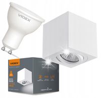 Oprawa oświetleniowa sufitowa natynkowa Videx 30 W GU10 8 cm