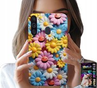 ETUI DO SAMSUNG GALAXY A21 - KOLOROWE KWIATKI, STOKROTKI FUTERAŁ CASE