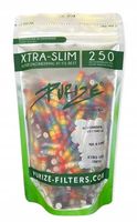 PURIZE EXTRA SLIM filtry węglowe RAINBOW 250 szt.