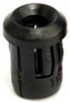 Oprawka diody LED 3mm DŁUGA wciskana czarna