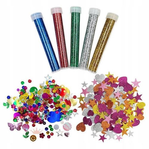 ZESTAW KREATYWNY PLASTYCZNY dla dzieci 1500el na Arena.pl