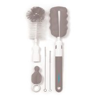 BABYONO Szczotki do butelek i smoczków z wymienną rączką