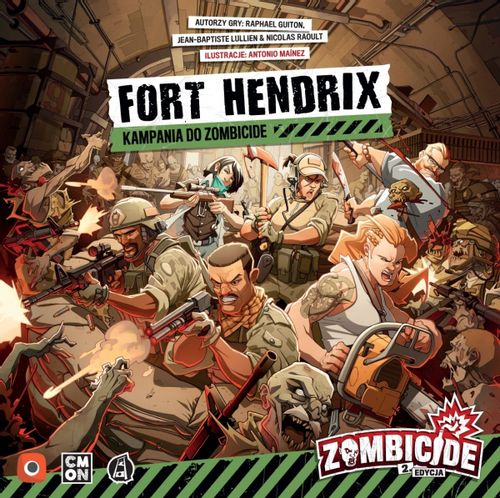 Gra Zombicide 2 edycja Fort Hendrix Rozszerzenie na Arena.pl