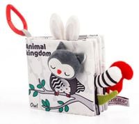 Książeczka sensoryczna miękka ogony zwierząt sowa