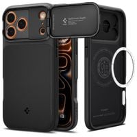 spigen optik armor mag magsafe iphone 17 pro black