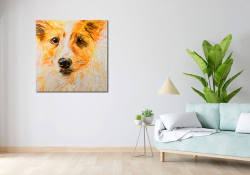 Obraz 90x90cm Uroczy Gość na Arena.pl