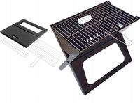 GRILL WĘGLOWY BLAUPUNKT GC201 42,5X26,5CM SKŁADANY, IDEALNY NA PIKNIKI