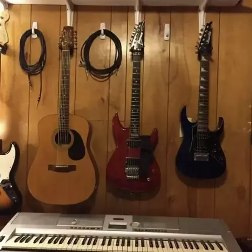 Uchwyt Wieszak na Gitarę Gitarowy Ścienny + Wkręty na Arena.pl