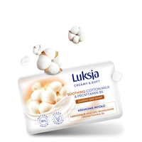 Luksja Mydło w kostce Mleczko Bawełniane - 90g