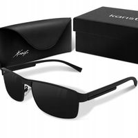 Okulary Przeciwsłoneczne Polaryzacyjne Męskie Aluminiowe z Etui Filtr