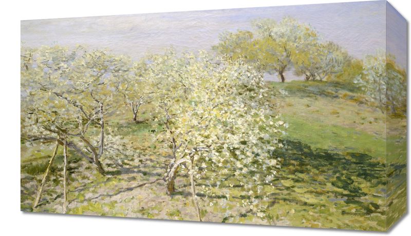Obraz 50x30cm Spring, Monet Vintage do Salonu zdjęcie 1