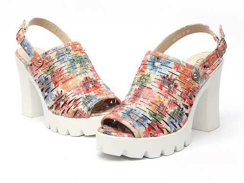 Sandałki Damskie - Platforma - TOP ONE na Arena.pl