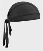 Chusta wojskowa bandana czarna Dominator headwrap bawełna i spandex