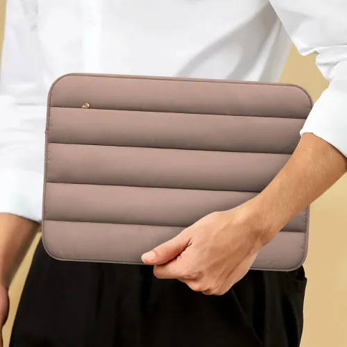 torba tech-protett fluffy na laptopa 13-14 - brązowa na Arena.pl