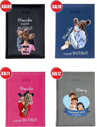 STYLOWY PREZENT DLA KOLEŻANKI personalizowany kalendarz A4 2026 KSIĄŻKOWY na Arena.pl