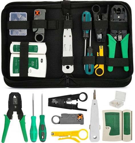 TESTER KABLI RJ45 ŚCIĄGACZ ZACISKARKA LAN3 NARZĘDZ na Arena.pl